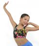 Printed Power Top for Girls by Daroch Dancewear