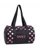 Dots Duffel in Black by Horizon Dance 1055