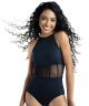 Brigitte Girl's Halter Corset Waist Leotard by DanzNMotion 21105C