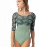 Darcy Sweetheart Women's Half Sleeve Leotard from Suffolk 2529A