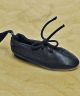 Pillows for Pointes Black Jazz Shoe Zipper Pull/Keyring MJS