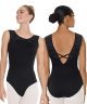 Eurotard Women's Velvet Couture V-Back Leotard 38425