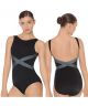 Eurotard Women's Angled Slate Tank Leotard