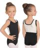 Eurotard Girls Impression Mesh Tank Leotard wtih Scoop Front and Back 78586c