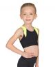 Covalent Activewear Girls Lattice Bra Top in Assorted Colors 9038
