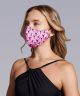 Bloch Adult OSFM Printed Face Mask with Lanyard and Adjustable Ear Loops A005A
