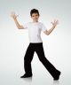Body Wrapper's Boy's Jazzy Cotton Short Sleeve Pullover Tee B190