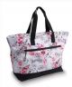 DanzNMotion My Cheetah Floral Tote Bag