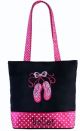 Sassi Designs Embroidered Applique Ballet Tote BAL-11