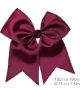 Burgundy Cheer Bow
