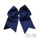 Navy Blue Cheer Bow