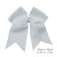 White Cheer Bow