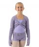 Girls Viola Twist Crop Crop Top by Bloch