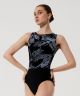 Oda Tank Style Printed Bodice Leotard DA2087MPN