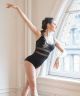 Girls Mesh Stripe Leotard by So Danca L2545