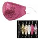 Sequin Face Mask with Filter - Reusable - Assorted Colors
