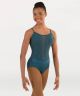 Tiler Peck Designs Body Wrappers Premiere Wavy Lines Mesh Camisole Leotard P1092