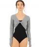 Ladies Hope Twist Front Crop Top by Bloch