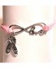 Infinity LOVE Ballet Slippers Bracelet