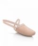 Capezio Pirouette Leather Half Sole Turning Shoe H062