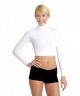 Capezio Women's Turtleneck Long Sleeve Crop Top TB107